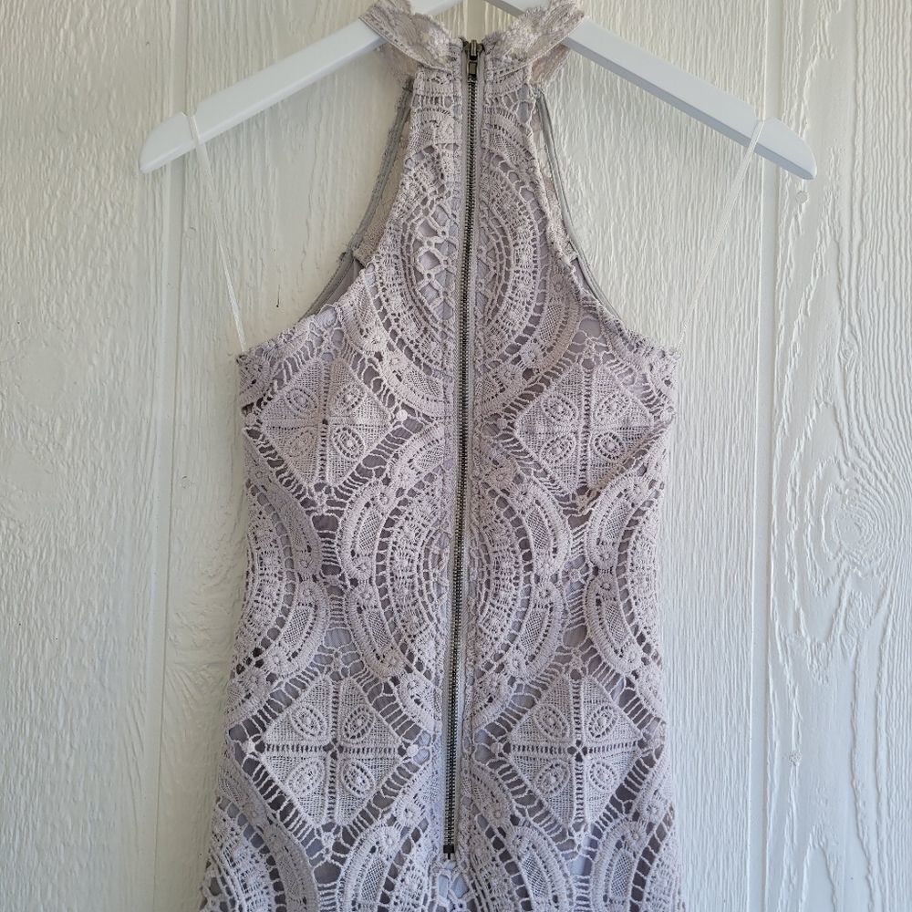 Hello Molly Gray Mini Dress - Picture 5 of 12